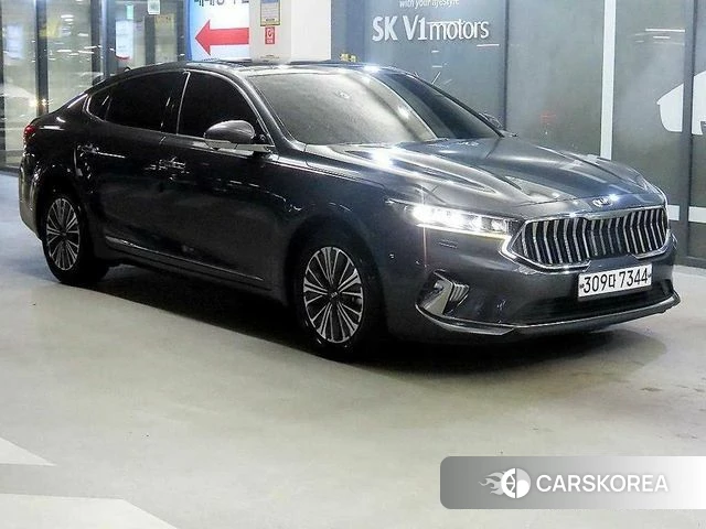 Kia K7 Premier Hybrid 2020 Серебристо-серый из Кореи