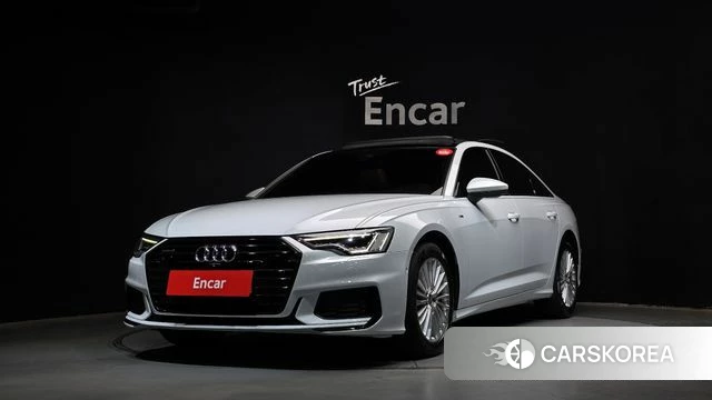Audi A6 (C8) 2020 Белый из Кореи