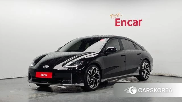 Hyundai Ionic 6 2023 Черный из Кореи