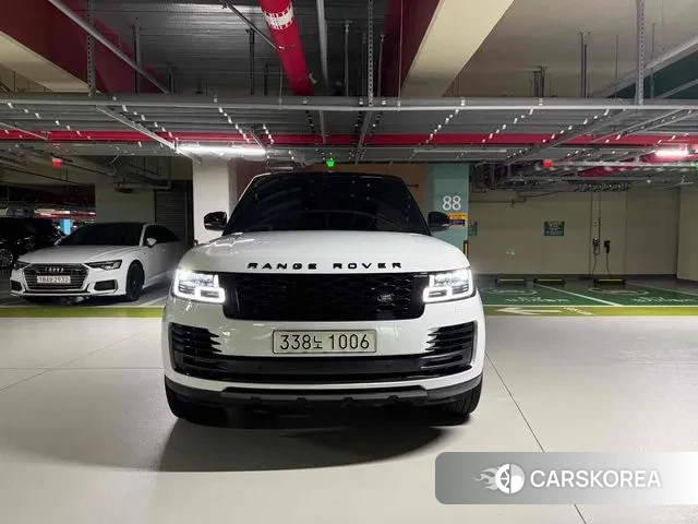 Land Rover Range Rover 4th Generation 2021 Белый из Кореи