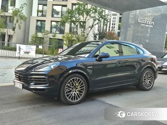 Porsche Cayenne (PO536) 2023 Синий из Кореи