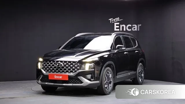 Hyundai The New Santa Fe 2021 Серый из Кореи