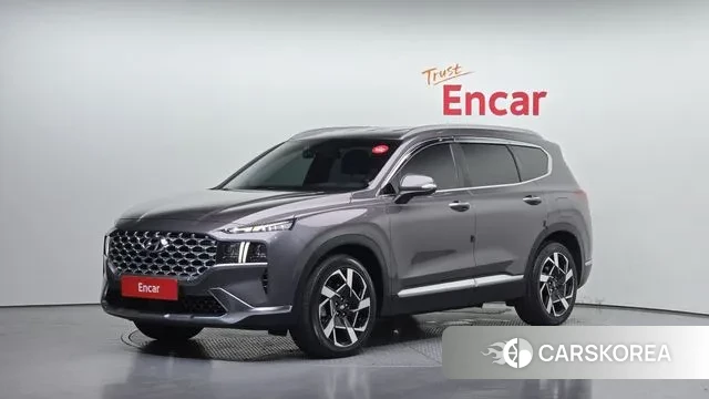 Hyundai The New Santa Fe 2021 Серый из Кореи