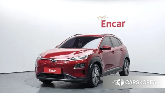 Hyundai Kona Electric 2018 Красный из Кореи