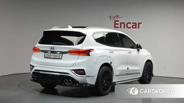 Hyundai Santa Fe TM 2020 Белый из Кореи