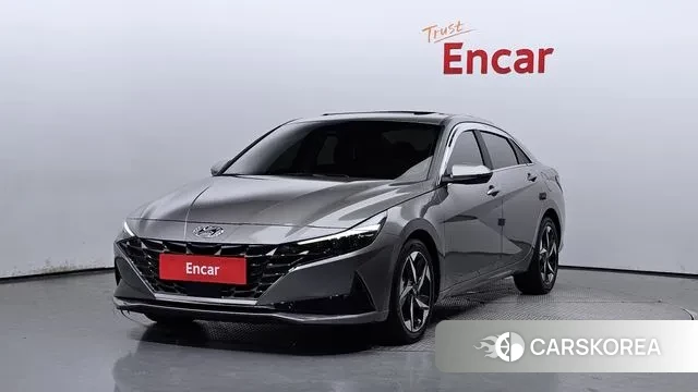 Hyundai Avante (CN7) 2022 Серый из Кореи