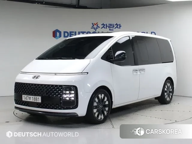 Hyundai Staria 2021 Белый из Кореи