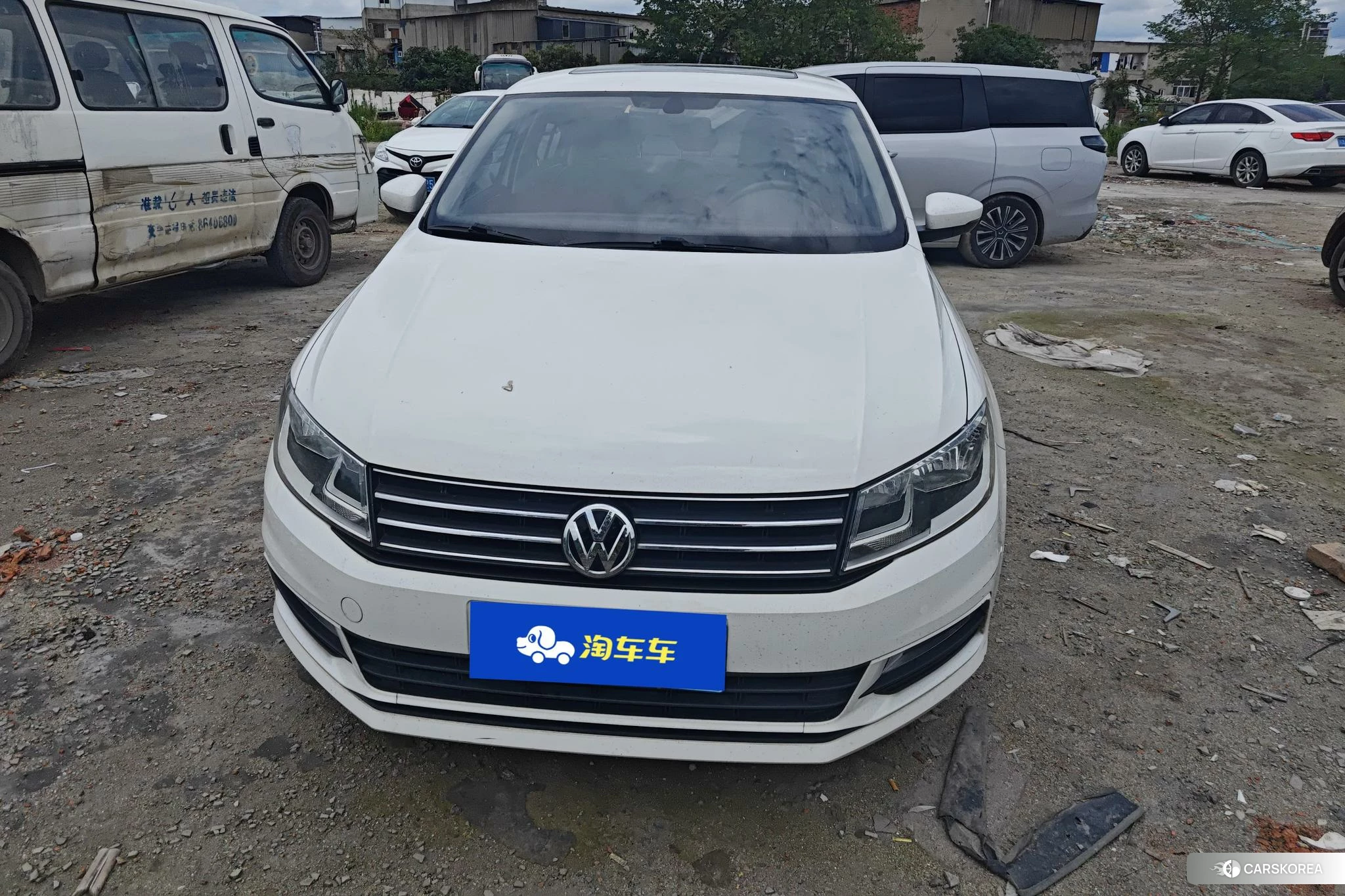 Volkswagen Santana 2019 Белый из Китая