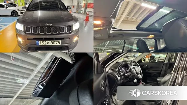 Jeep Compass 2nd Generation 2021 Серый из Кореи