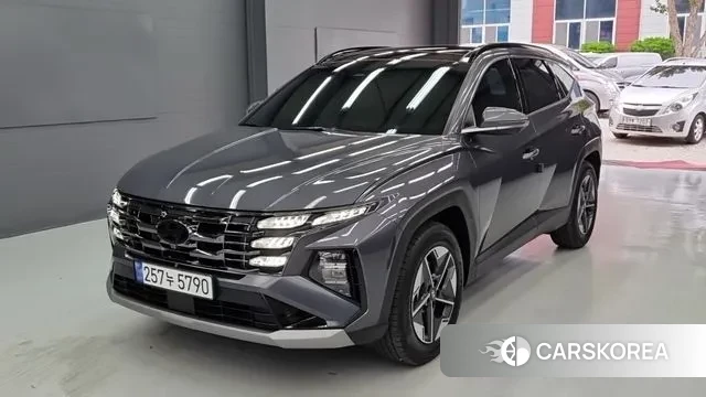 Hyundai The New Tucson Hybrid (NX4) 2024 Серый из Кореи