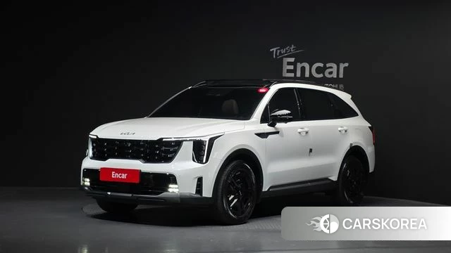 Kia The New Sorento 4th Generation 2024 Белый из Кореи