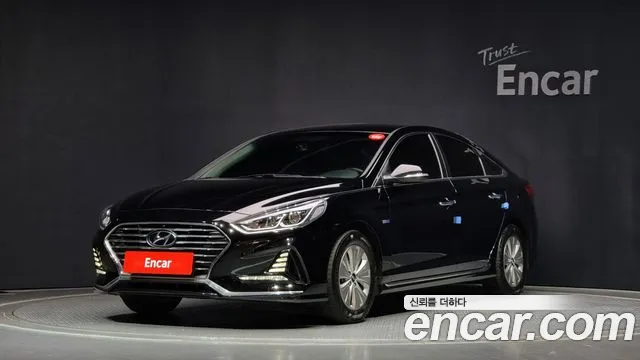 Hyundai Sonata New Rise Hybrid 2018 Черный из Кореи
