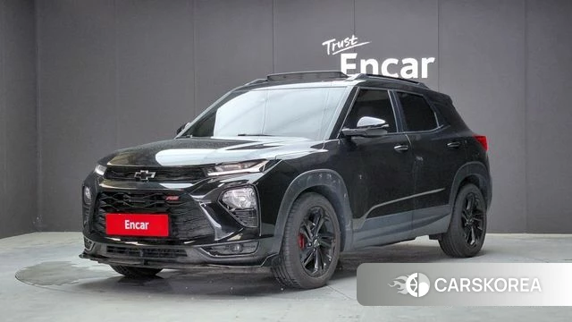 Chevrolet (GM Daewoo) Trailblazer 2022 Черный из Кореи