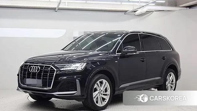Audi Q7 (4M) 2021 Черный из Кореи
