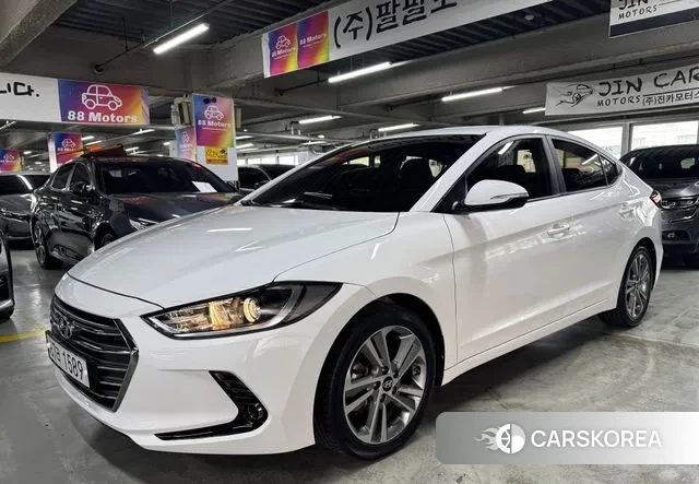 Hyundai Avante AD 2018 Белый из Кореи