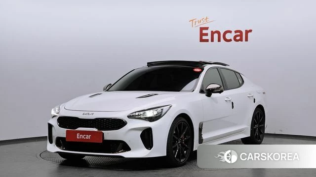 Kia Stinger Meister 2022 Белый из Кореи