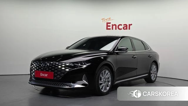 Hyundai The New Grandeur IG Hybrid 2019 Черный из Кореи
