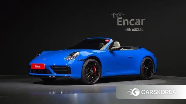 Porsche 911(992) 2022 Синий из Кореи