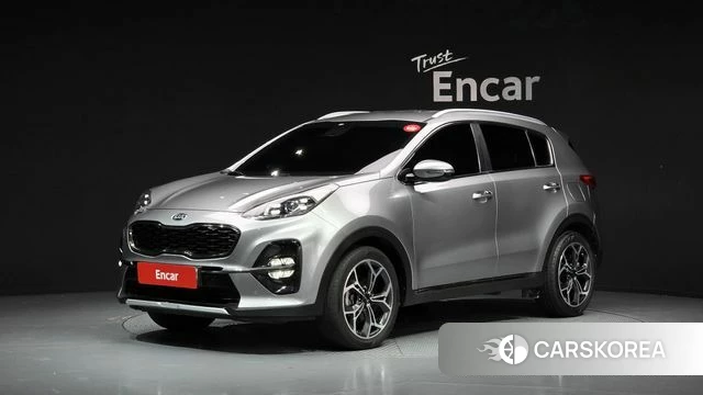 Kia Sportage The Bold 2018 Серебристо-серый из Кореи