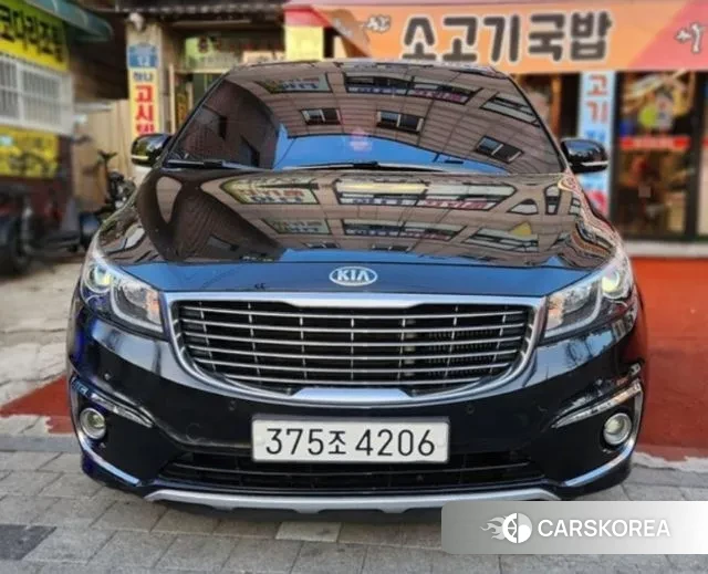 Kia All New Carnival 2018 Черный из Кореи