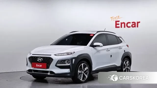 Hyundai Kona 2018 Белый из Кореи