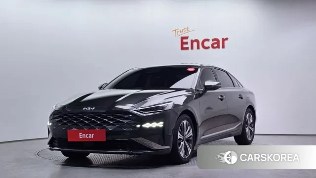 Kia K8 Hybrid 2021 Серый из Кореи