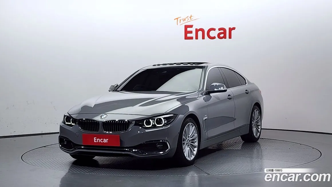 BMW 4 Series (F32) 2018 Серый из Кореи