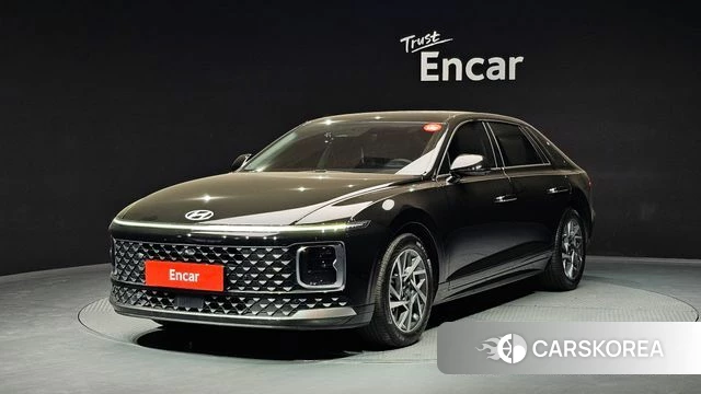 Hyundai Grandeur Hybrid (GN7) 2024 Черный из Кореи