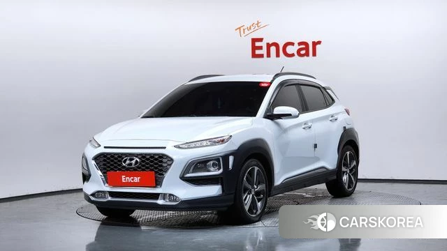 Hyundai Kona 2019 Белый из Кореи