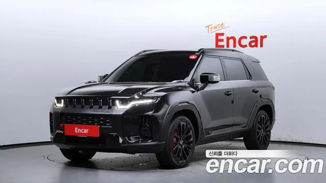 Ssangyong Torres 2023 Черный из Кореи