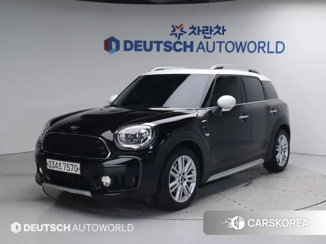 Mini Cooper Countryman 2019 Черный из Кореи