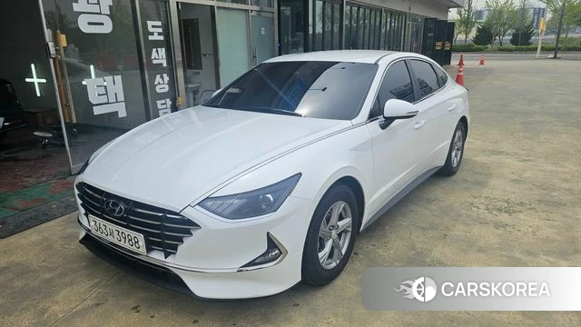 Hyundai Sonata (DN8) 2023 Белый из Кореи
