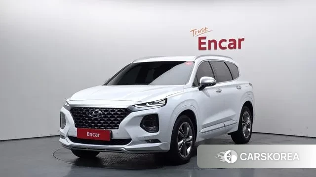 Hyundai Santa Fe TM 2020 Белый из Кореи