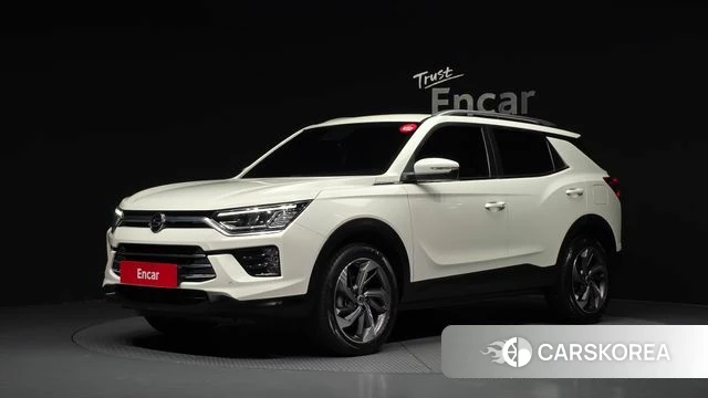 Ssangyong Beautiful Korando 2021 Белый из Кореи