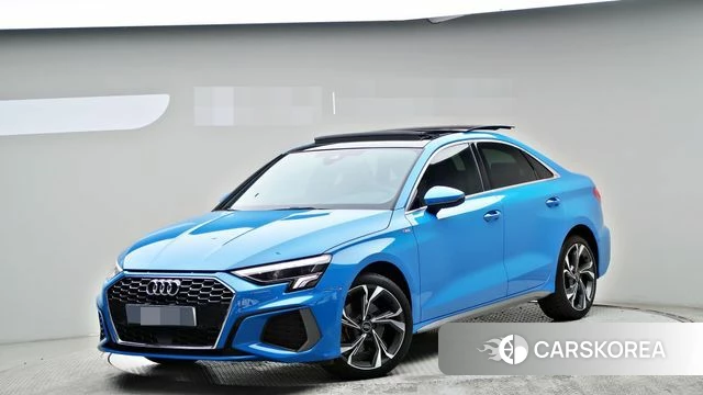 Audi A3 (8Y) 2023 Синий из Кореи