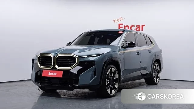 BMW XM (G09) 2023 Небесно-голубой из Кореи