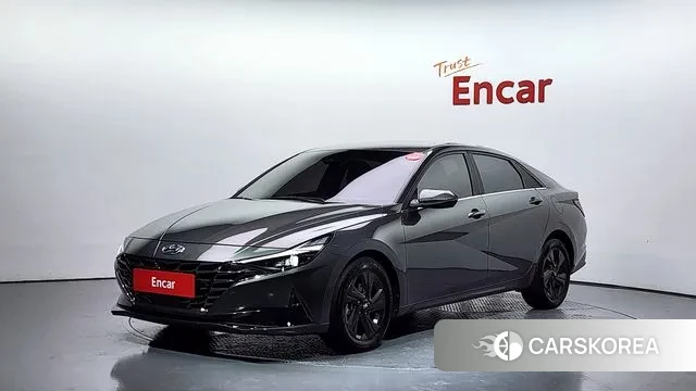 Hyundai Avante (CN7) 2021 Серый из Кореи