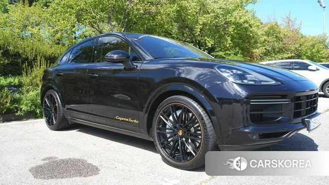Porsche Cayenne (PO536) 2021 Черный из Кореи