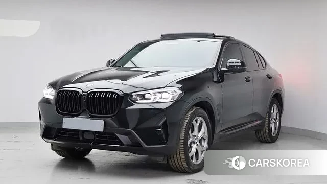 BMW X4 (G02) 2022 Черный из Кореи