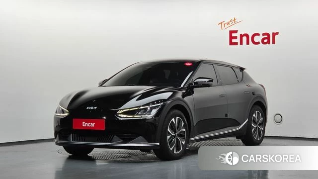 Kia EV6 2021 Черный из Кореи