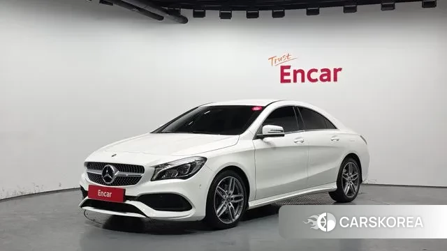 Mercedes-Benz CLA-Class C117 2018 Белый из Кореи