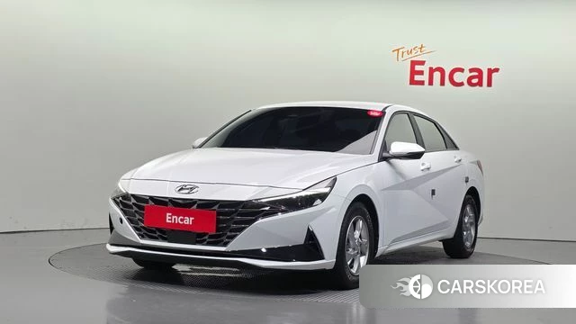 Hyundai Avante (CN7) 2020 Белый из Кореи