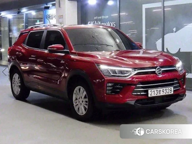 Ssangyong Beautiful Korando 2019 Красный из Кореи