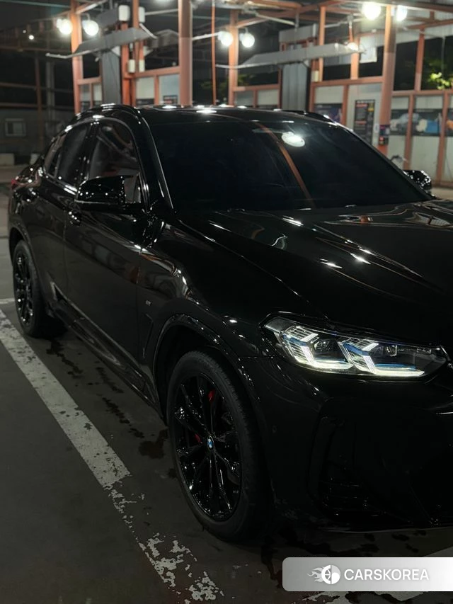 BMW X4 (G02) 2024 Черный из Кореи