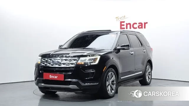 Ford Explorer 2019 Черный из Кореи