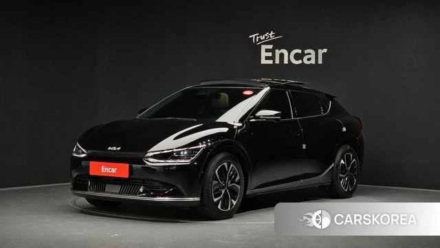 Kia EV6 2023 Черный из Кореи
