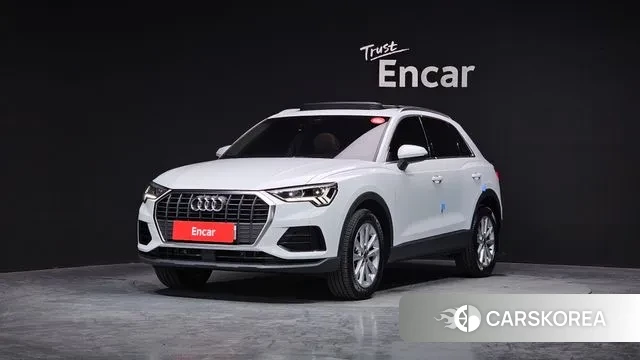 Audi Q3 (F3) 2023 Белый из Кореи