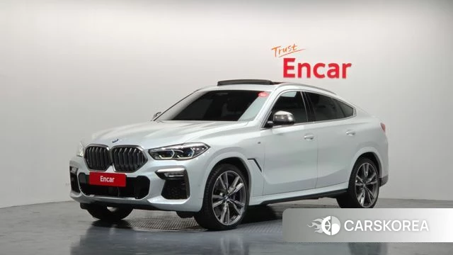 BMW X6 (G06) 2020 Белый из Кореи