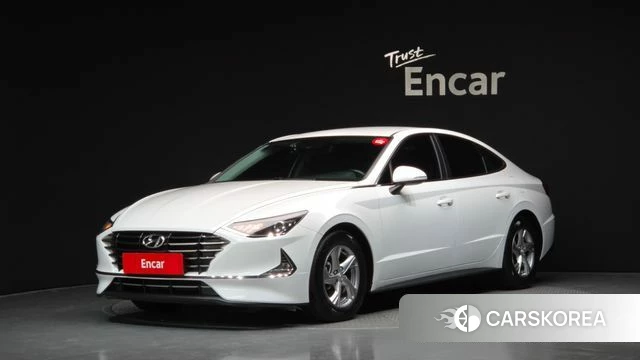 Hyundai Sonata (DN8) 2022 Белый из Кореи