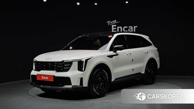 Kia The New Sorento 4th Generation 2023 Белый из Кореи